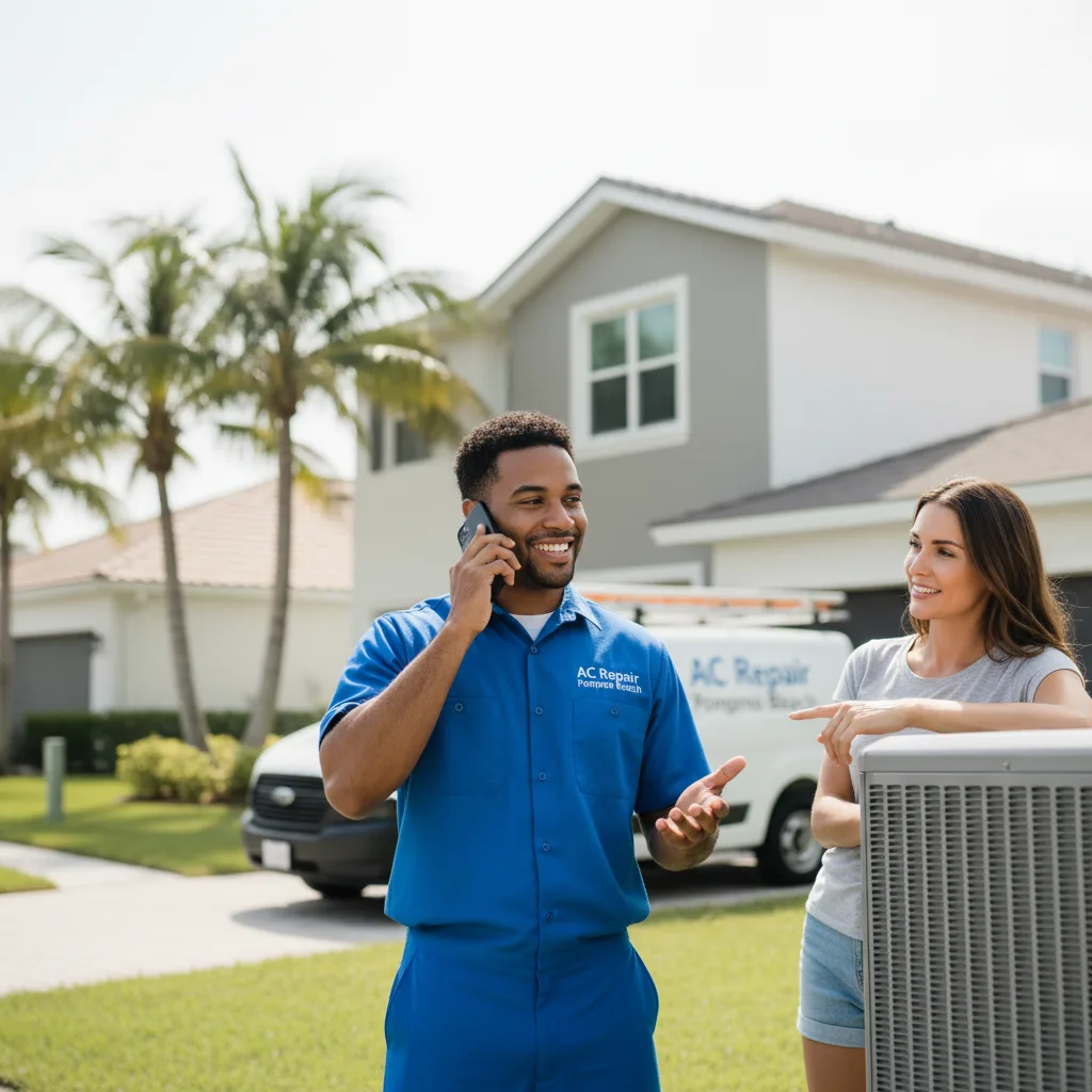 AC Repair Pompano Beach customer support in Howard Lake